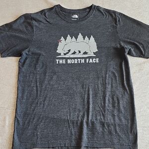 The North Face Men's Dark Gray Graphic Tee
